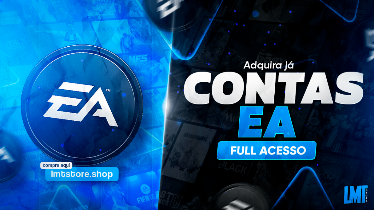 Conta EA com 10+ jogos - Somente Sua