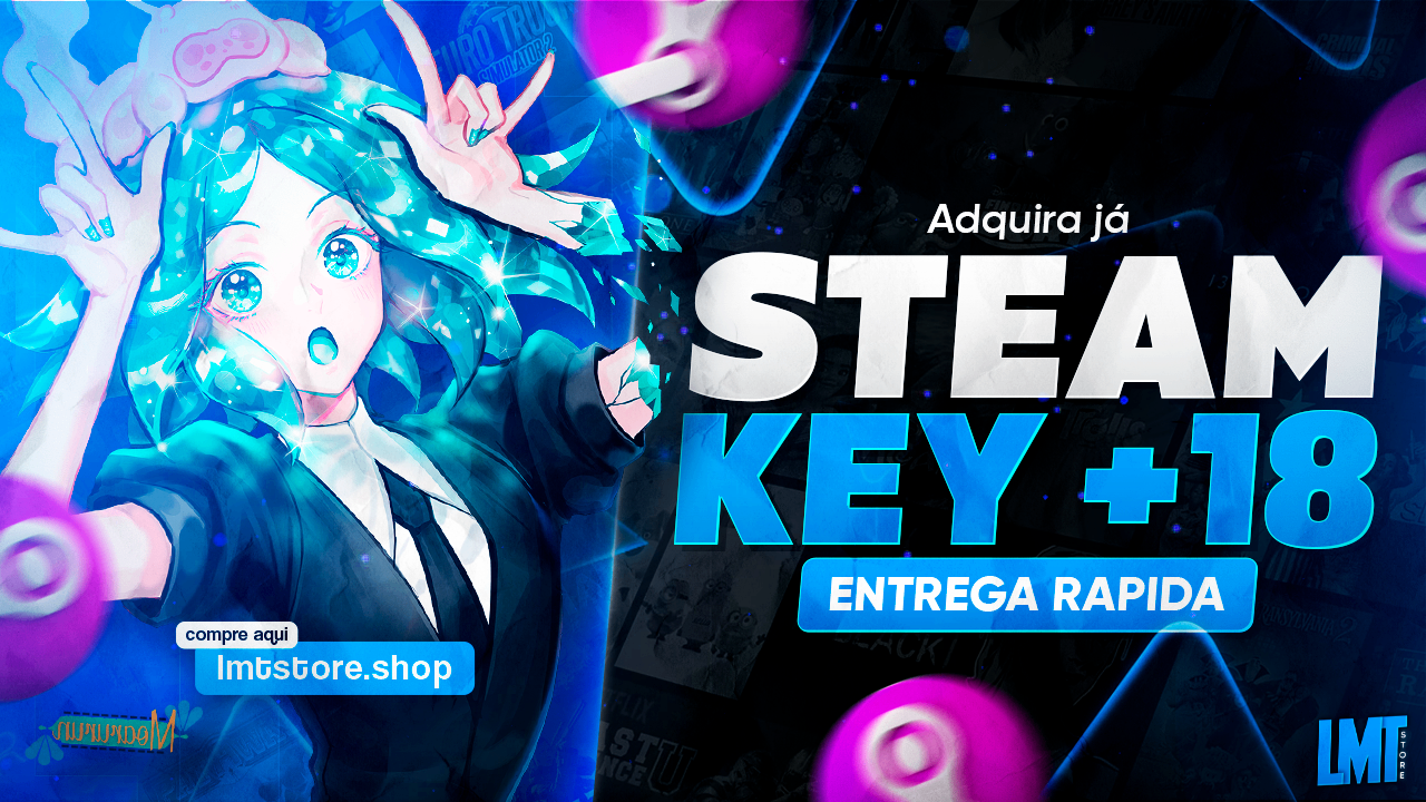 Steam Keys Aleatórias - +18