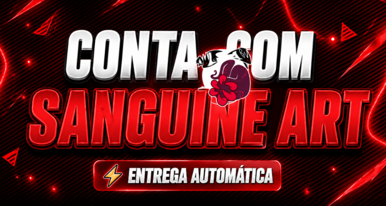 LEVEL 2800 + SANGUINE ART + ITENS ALEATORIOS