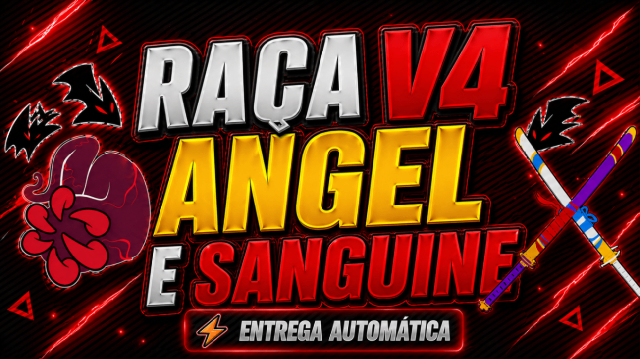 🩸😇 LVL 2800 + SANGUINE ART + CDK + SK + RAÇA V4 ANGEL FULL