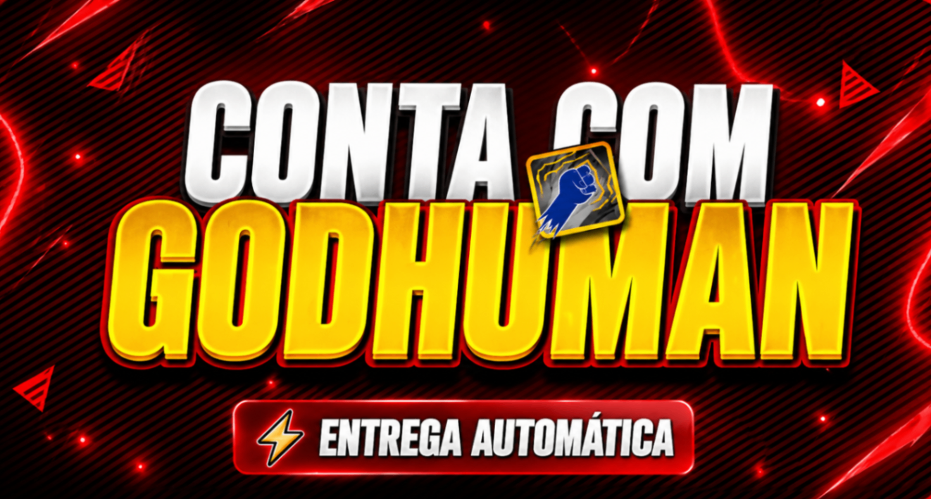 LEVEL 2800 + GODHUMAN + ITENS ALEATORIOS