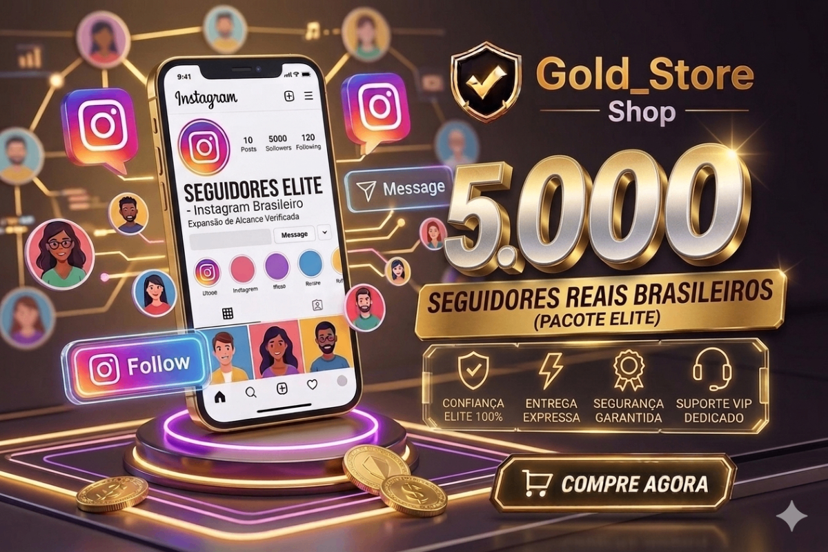 5000 Seguidores IG | BRASILEIROS