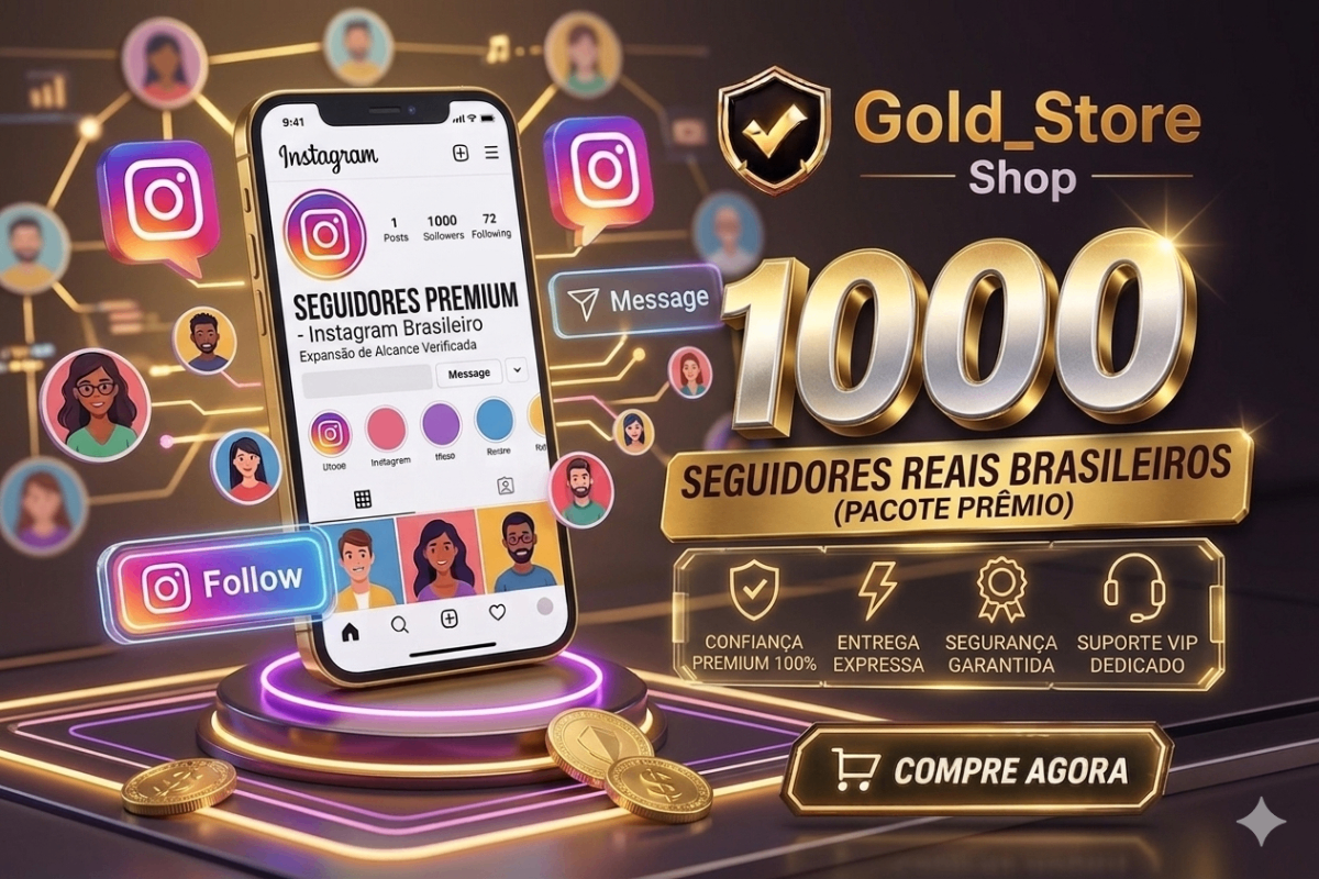 1000 Seguidores IG | BRASILEIROS