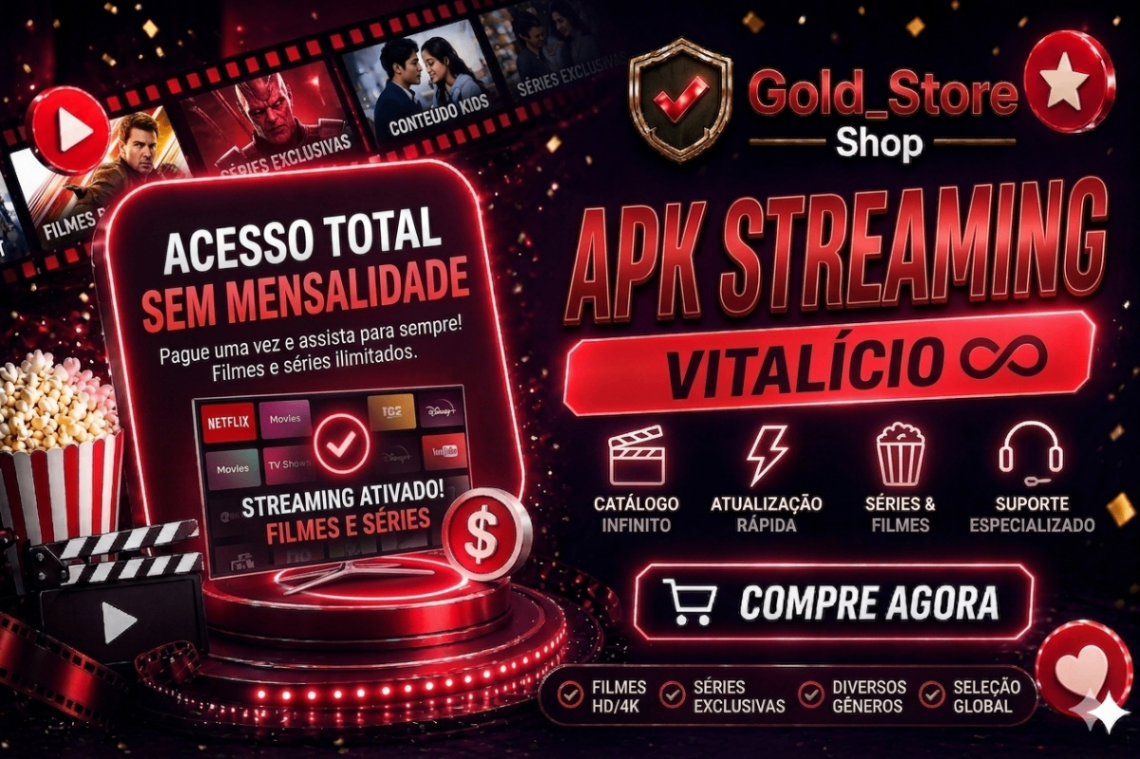 APK STREAMING VITALÍCIO 🥳🤩