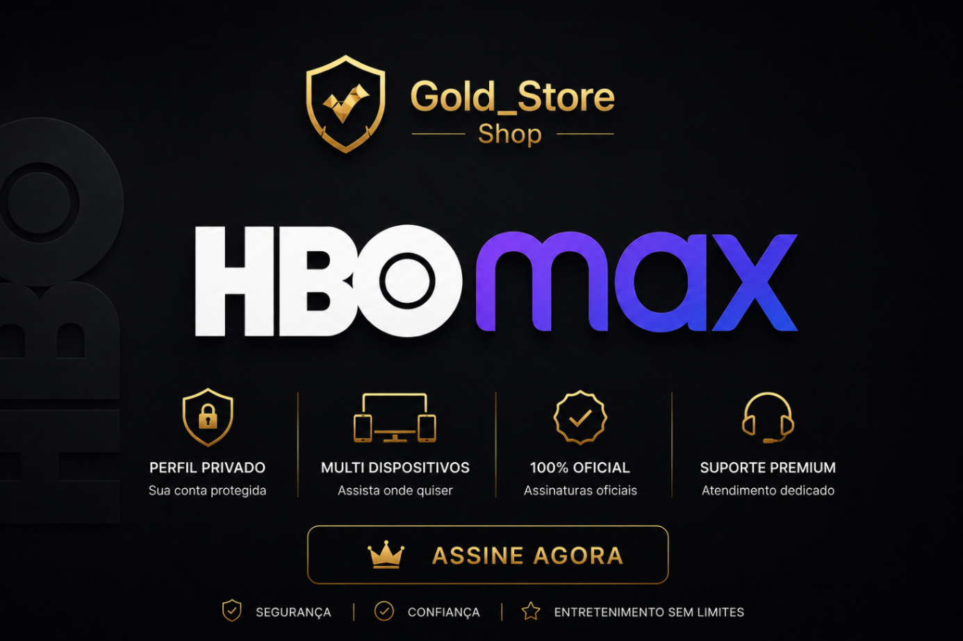 Conta HBO max