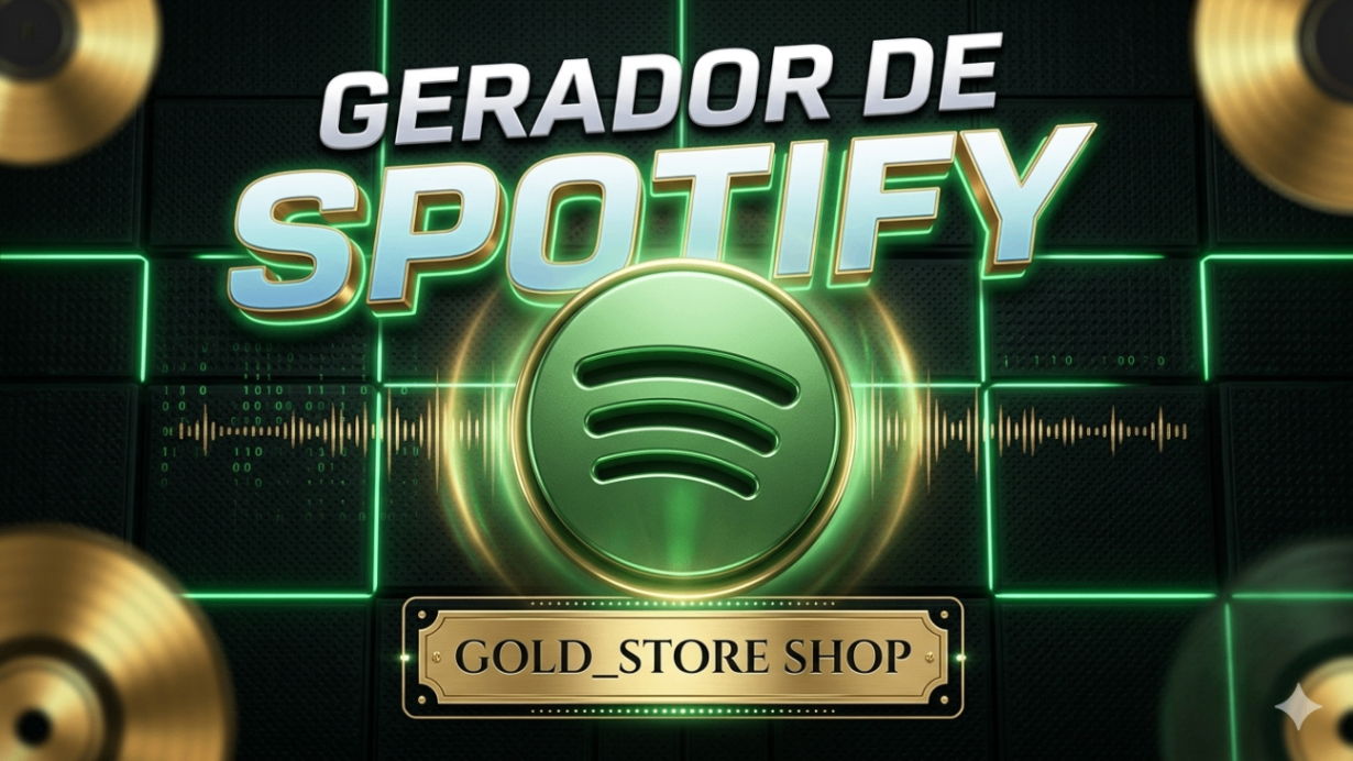 Gerador de Spotify | Vitalício