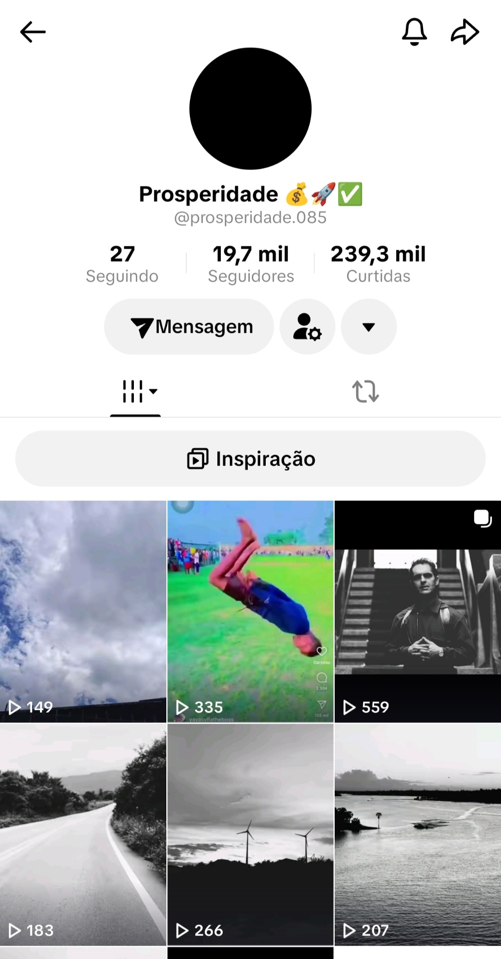 TikTok 19 mil seguidores com Shop Ativo