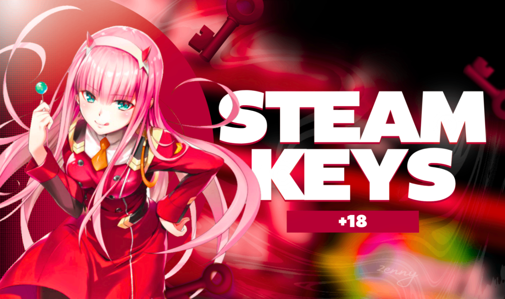🗝️ Steam Key +18 [Jogos H3ntai e outros]