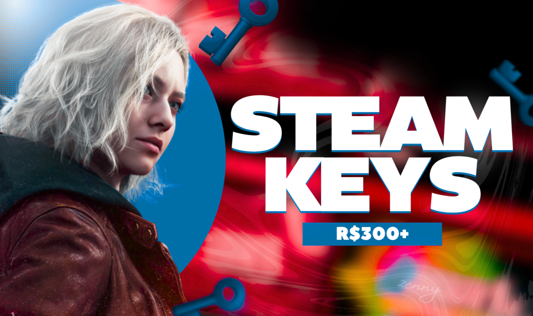 🗝️ Steam Key R$300+