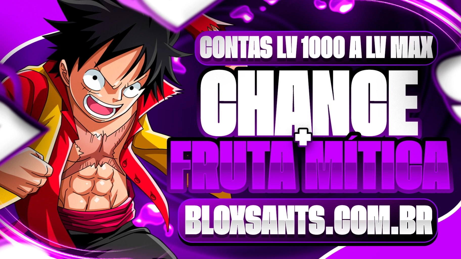 CONTAS RANDOM LV 1000 A 2800 + CHANCE DE FRUTA MÍTICA!!!