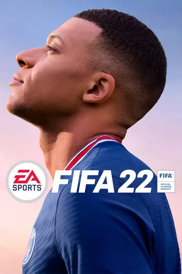 Capa do jogo FIFA 22