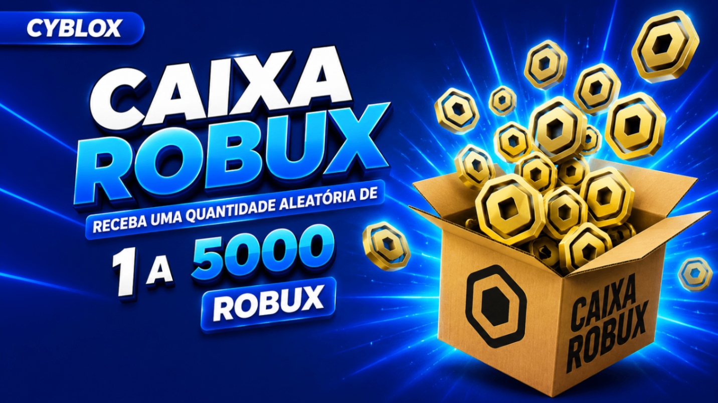 Caixa robux - Teste sua sorte!