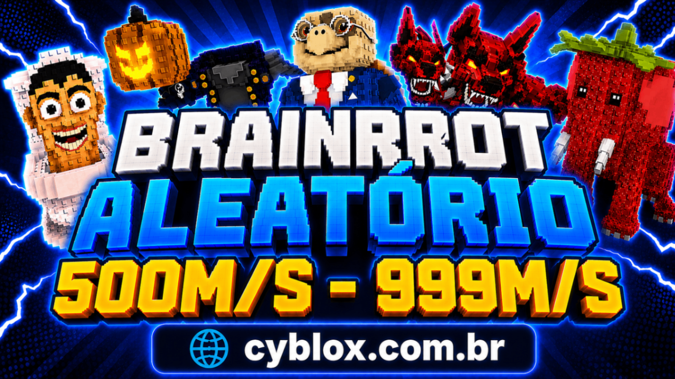 Brainrot Aleatório 500M/S - 999M/s