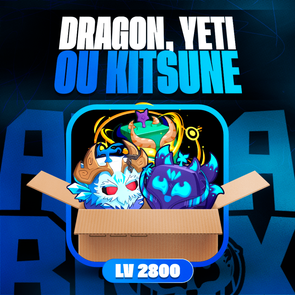 Dragon, Yeti ou Kitsune no Inventário