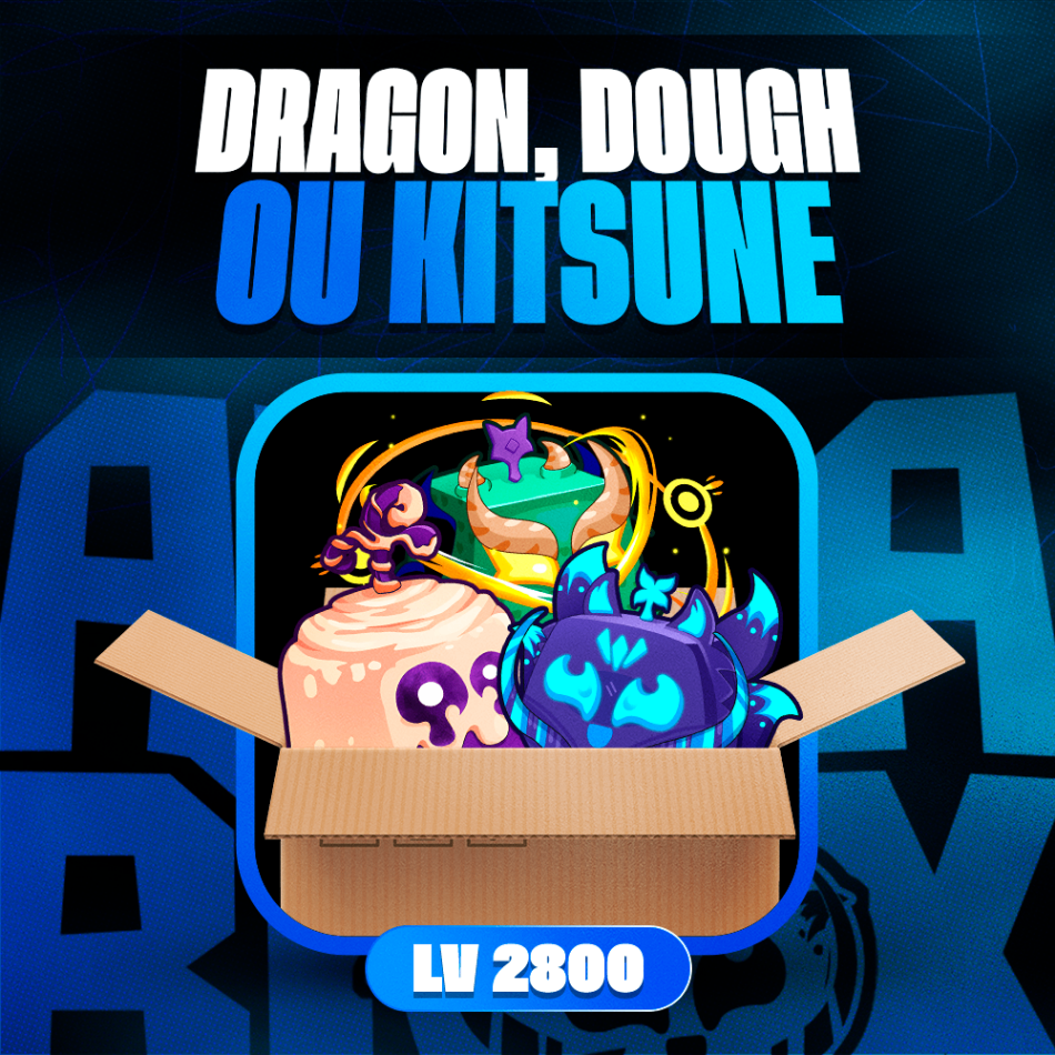 Dragon, Dough ou Kitsune no Inventário