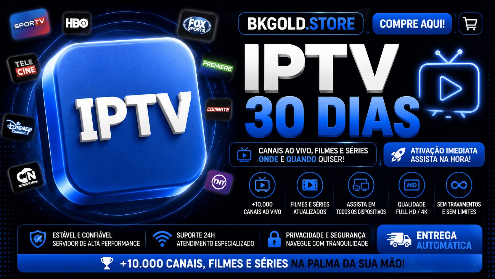 IPTV 30 Dias