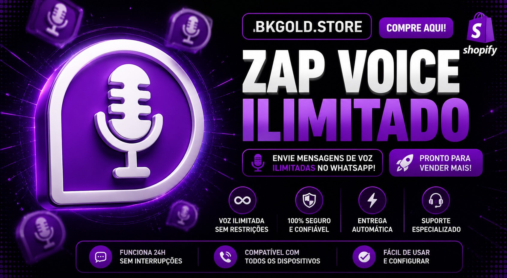 Zap Voice Ilimitado Atualizado 2026