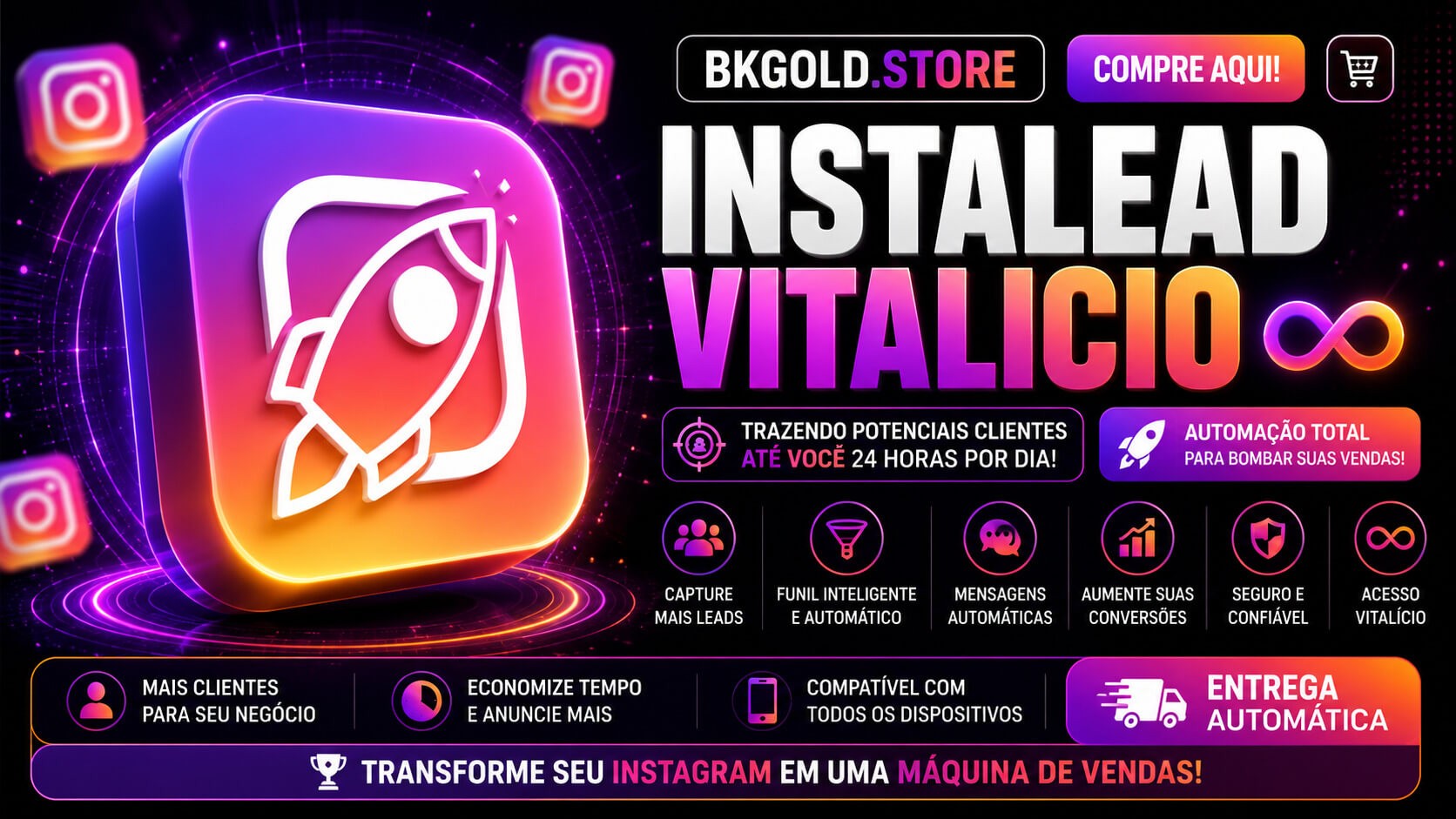 Instalead Vitalício