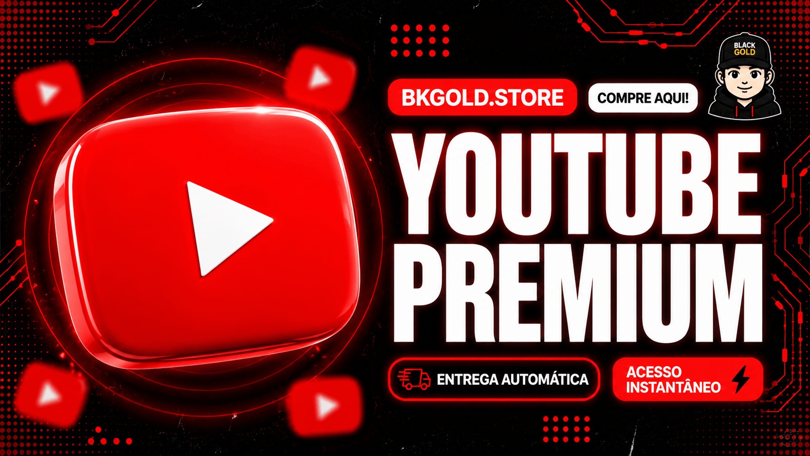 Youtube Premium - Conta Família