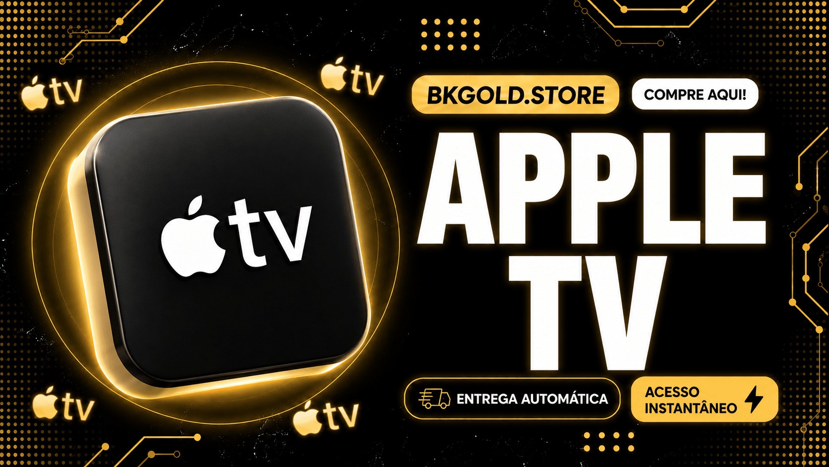 Apple TV - Tela 3 meses