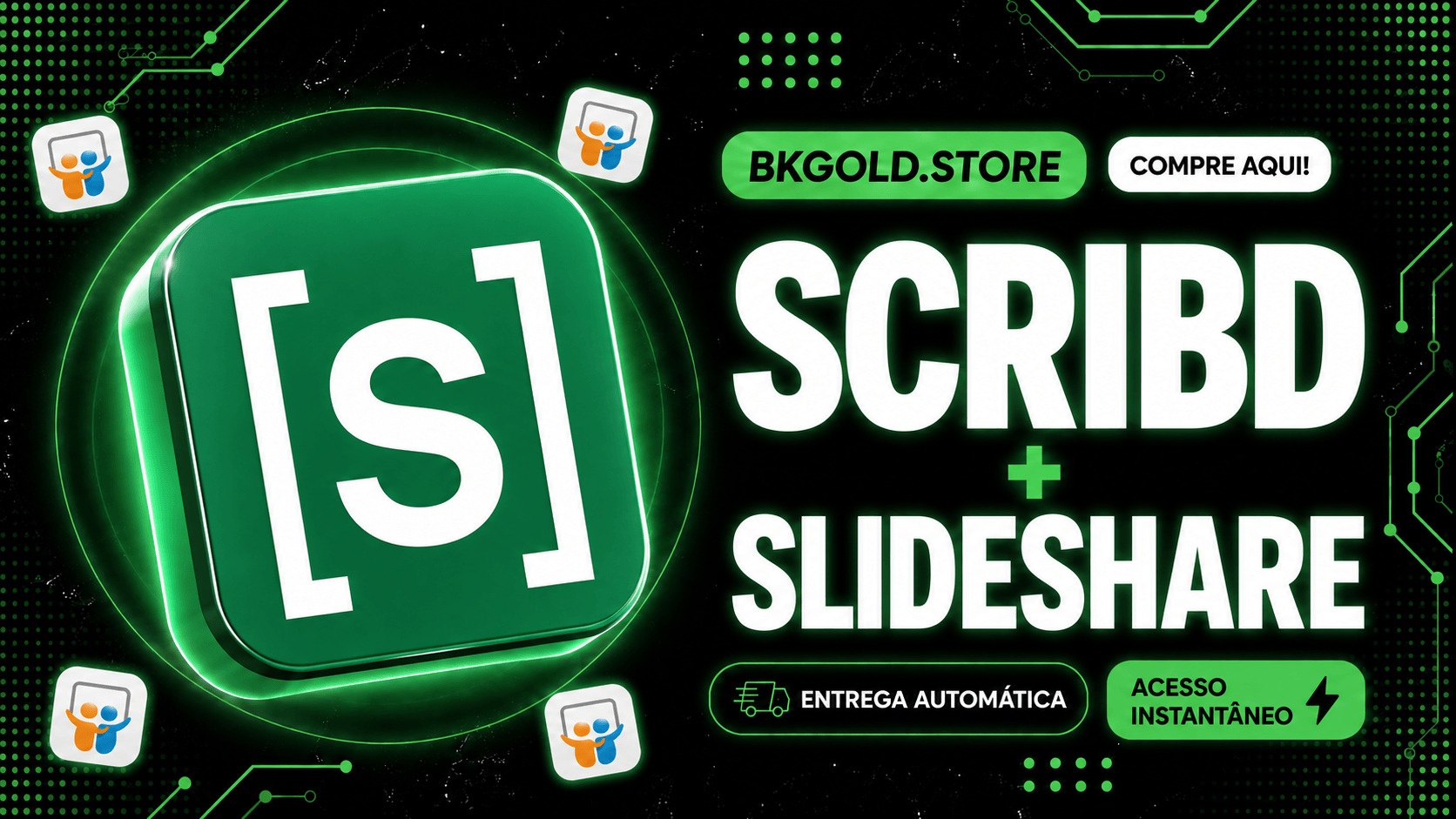 Scribd + Slideshare