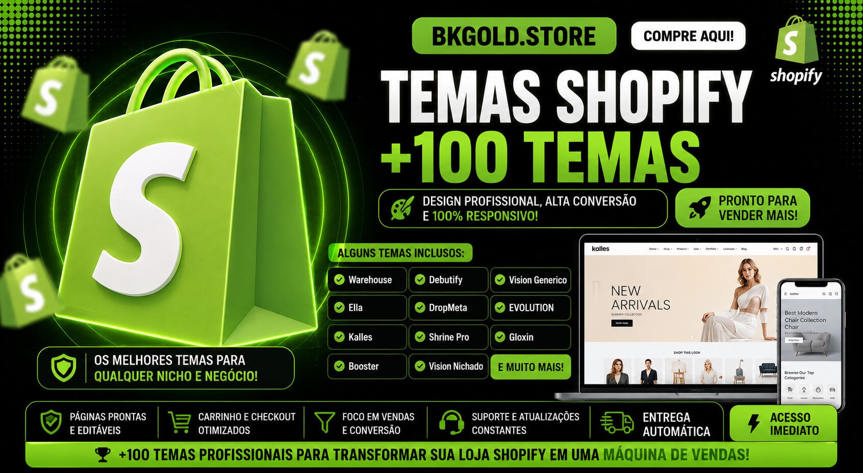 +100 Temas Shopify