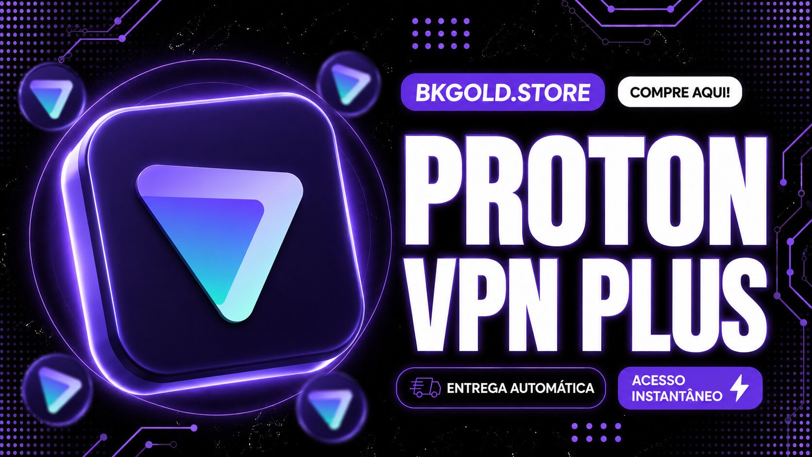 Proton VPN Plus - Conta Compartilhada