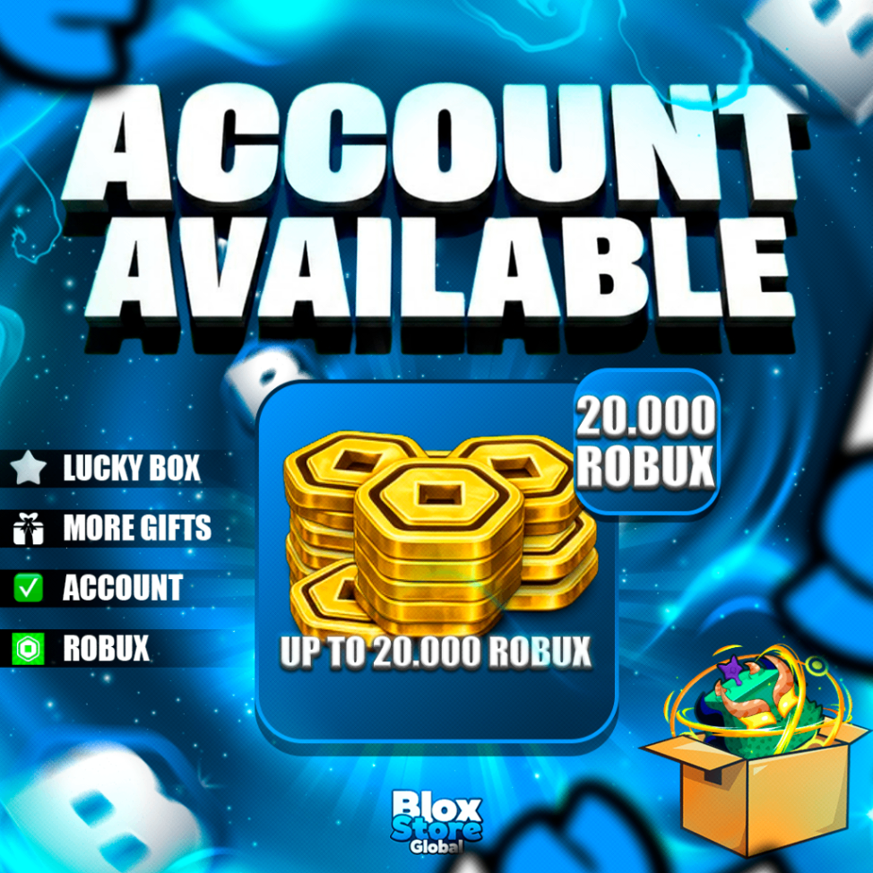 👑 Conta Roblox Supreme - 2.000 A 20.000 Robux (A Relíquia)
