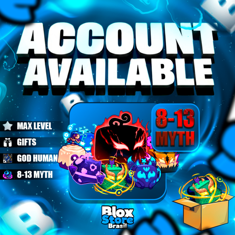 🍉🍇🍊 Max Level + 8 -13 Mythical Fruits in the Inventory