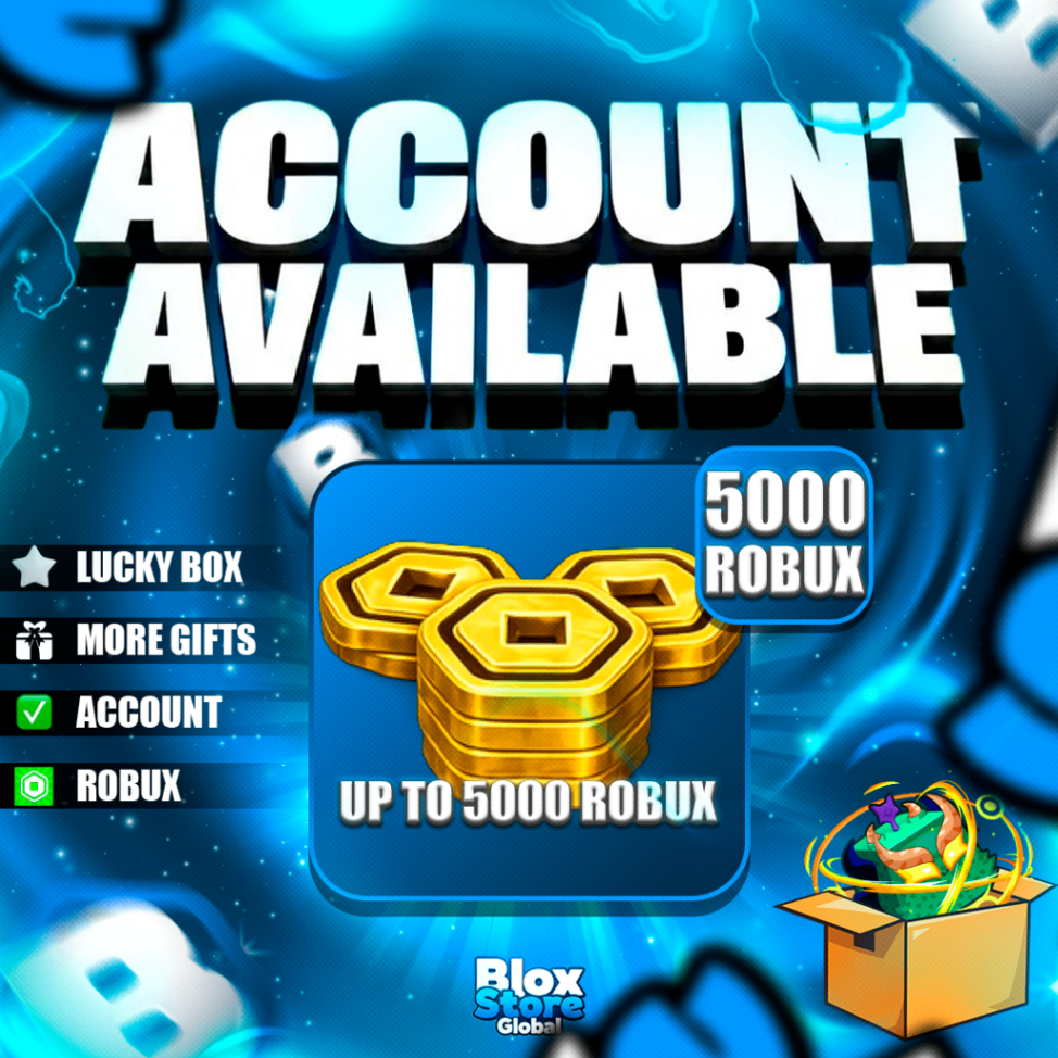 🚀 PRO ROBUX ACCOUNT - 500 TO 5.000 Robux