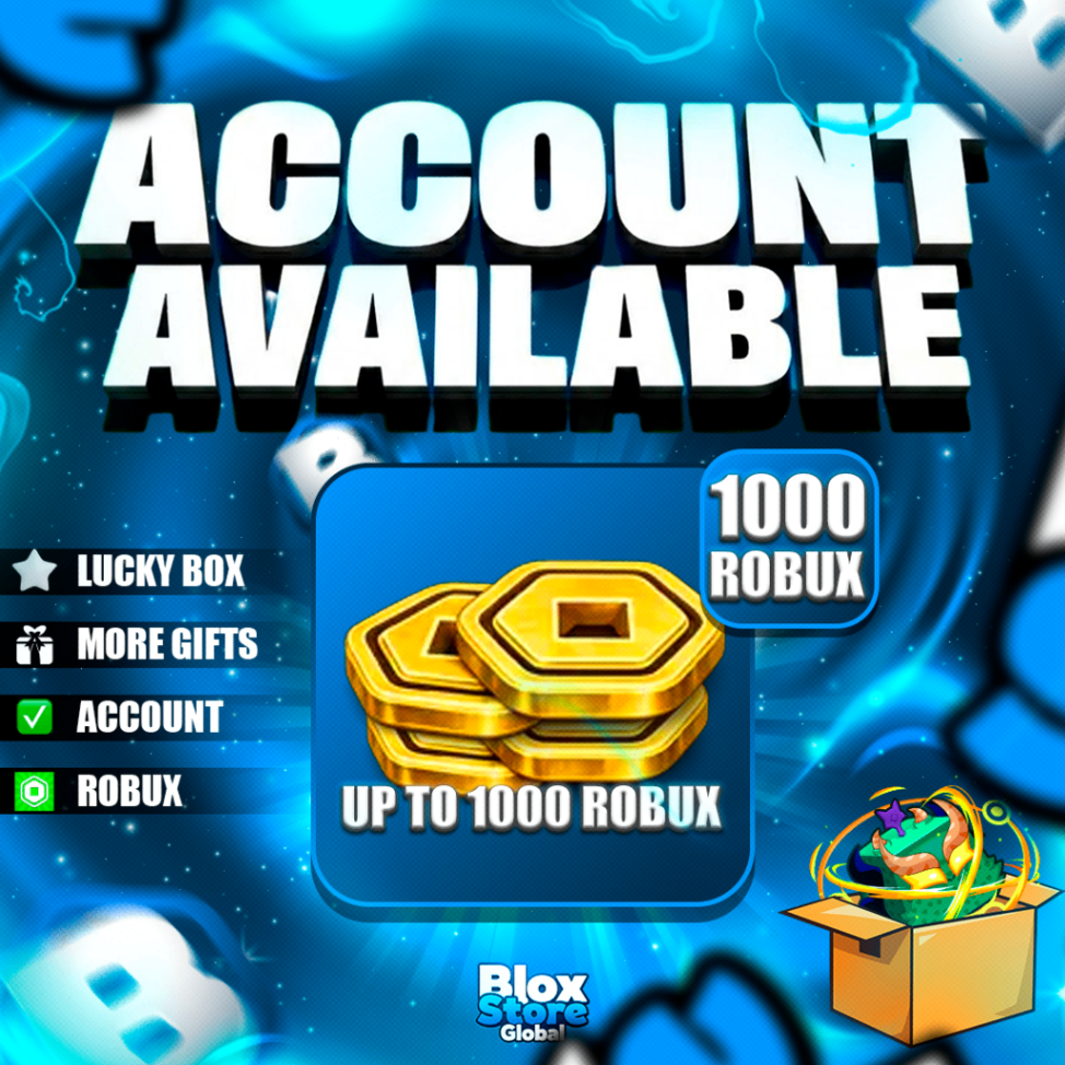 📦 STARTER ROBUX BOX - 100 TO 1.000 Robux + Bônus