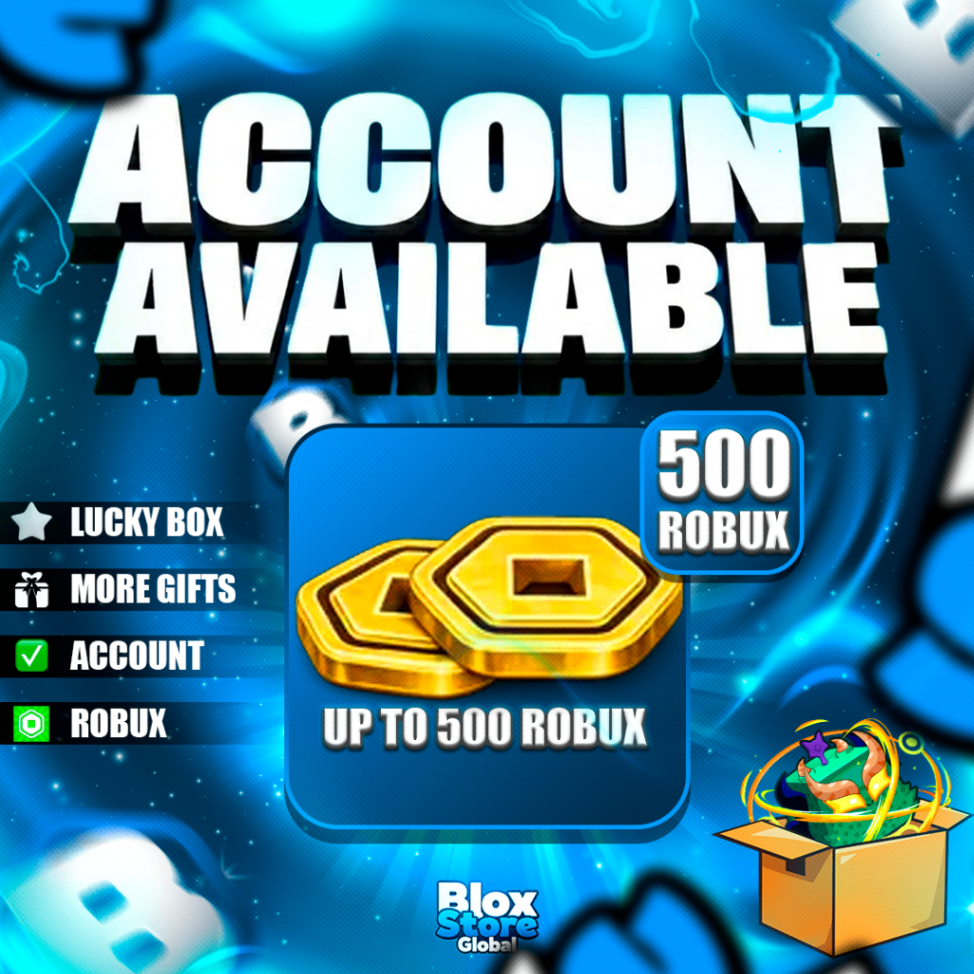 👌 Conta Roblox Promoter - Até 500 Robux + Bônus