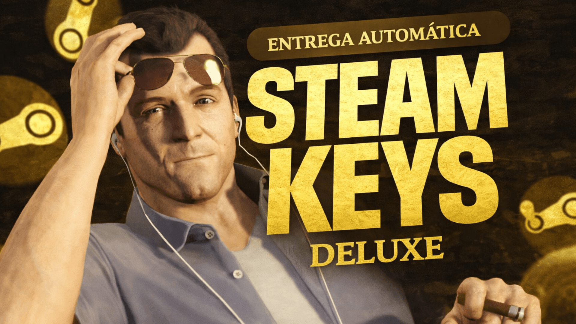 🔑👑 STEAM KEY ALEATÓRIA DELUXE