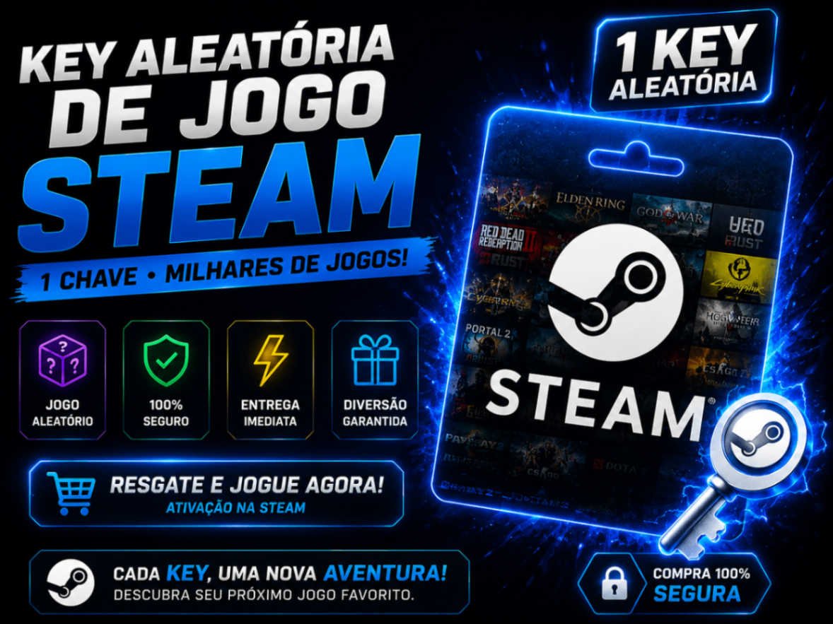 1 Key de Jogo Aleatório
