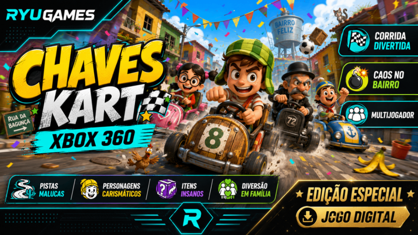 CHAVES KART — XBOX 360