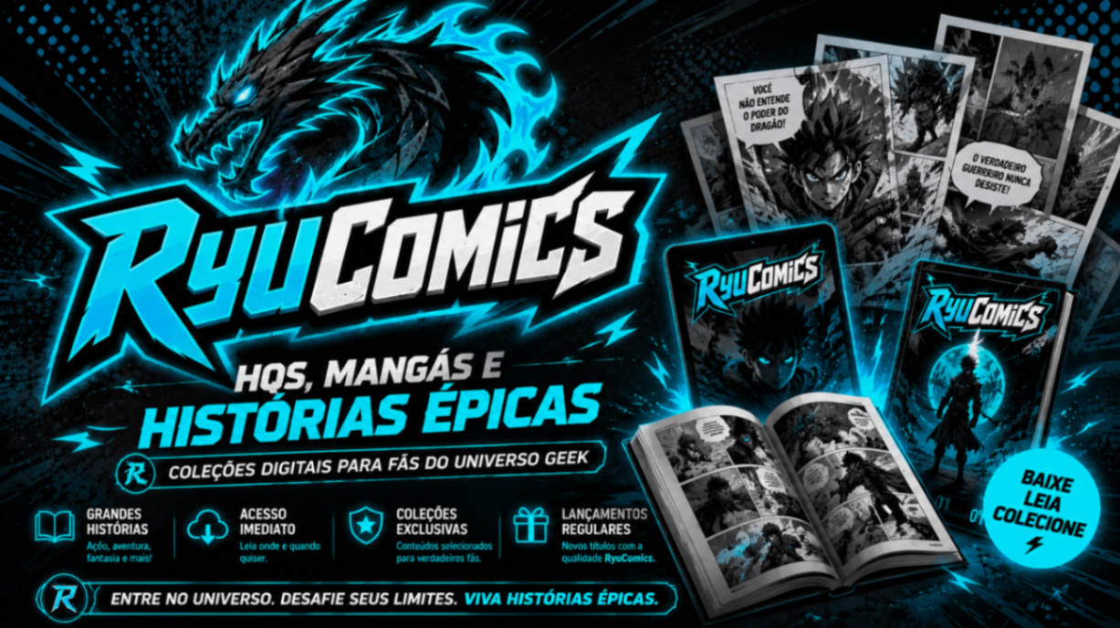 RyuComics - Acesso Vitalício