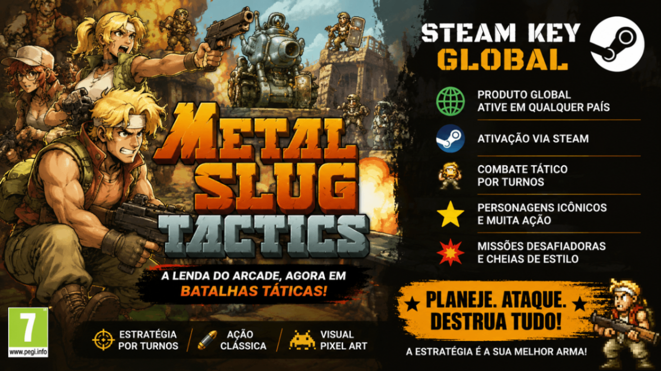 Metal Slug Tactics (PC) Steam Key GLOBAL
