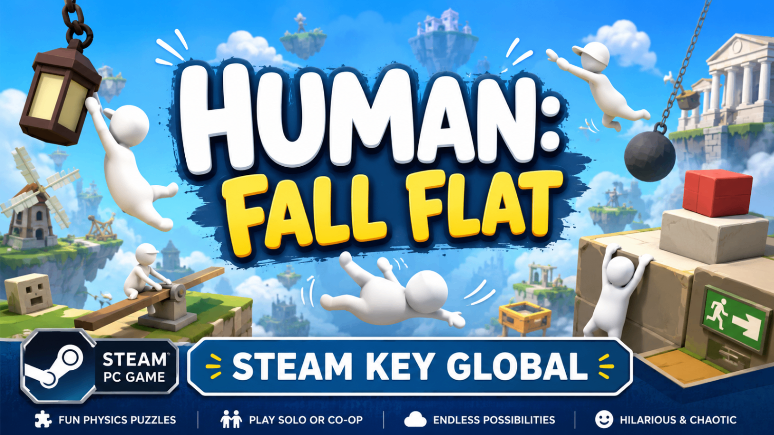 Human: Fall Flat – Steam Key Global