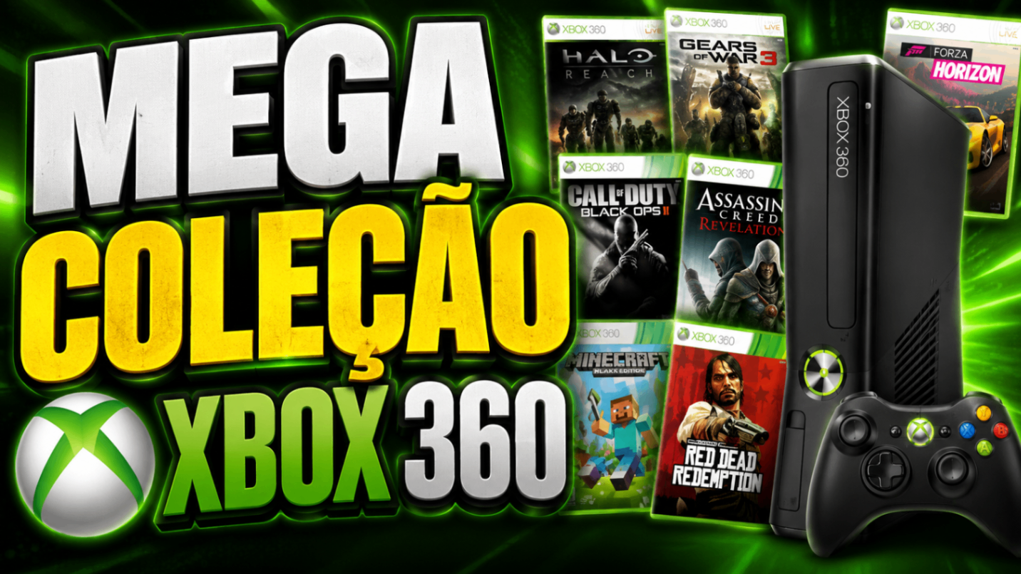 MEGA COLEÇÃO XBOX 360
