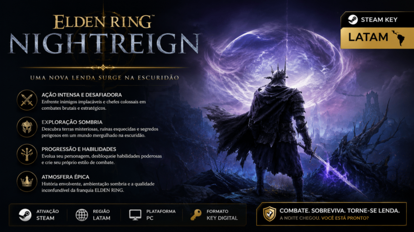 ELDEN RING NIGHTREIGN Steam Key (PC) LATAM