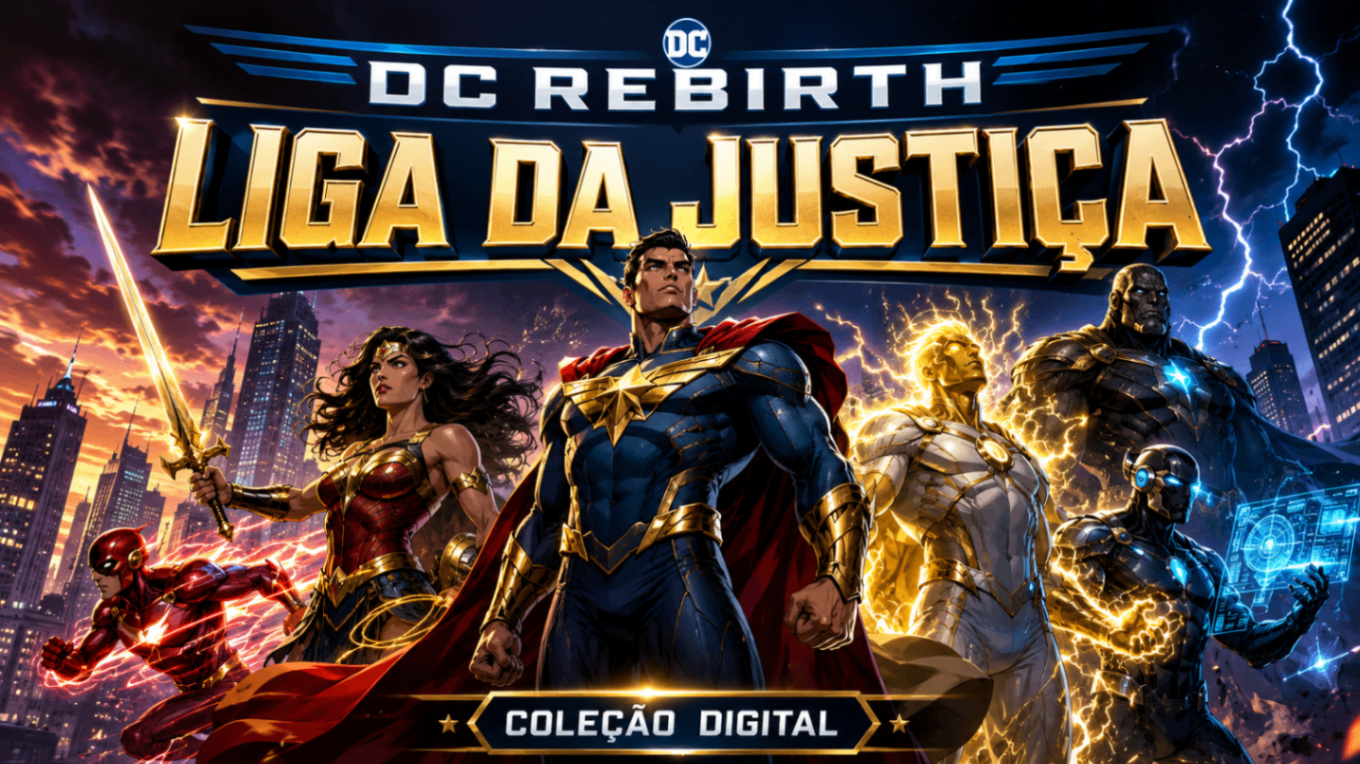 DC Rebirth – Liga da Justiça | Coleção Digital em PDF