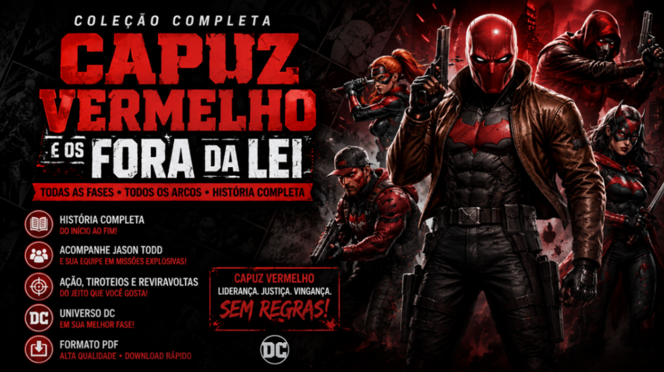 CAPUZ VERMELHO E OS FORA DA LEI – COLEÇÃO COMPLETA EM PDF