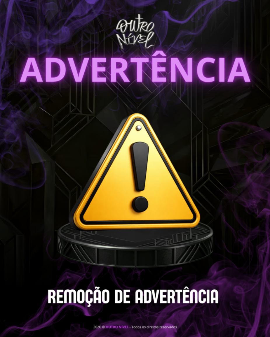 REMOÇÃO DE ADVERTÊNCIAS
