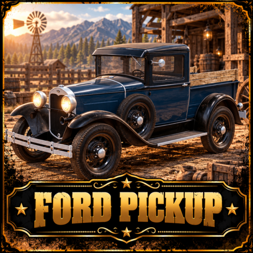CARRO FORD PICKUP 2P