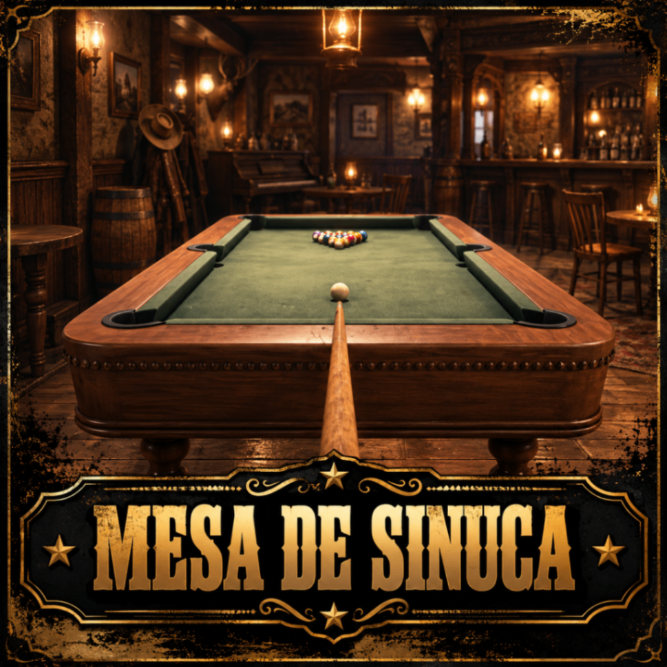 MESA DE SINUCA (30 DIAS)
