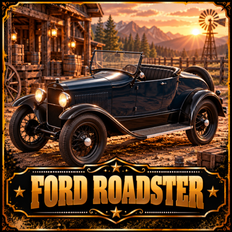 CARRO FORD ROADSTER 2P