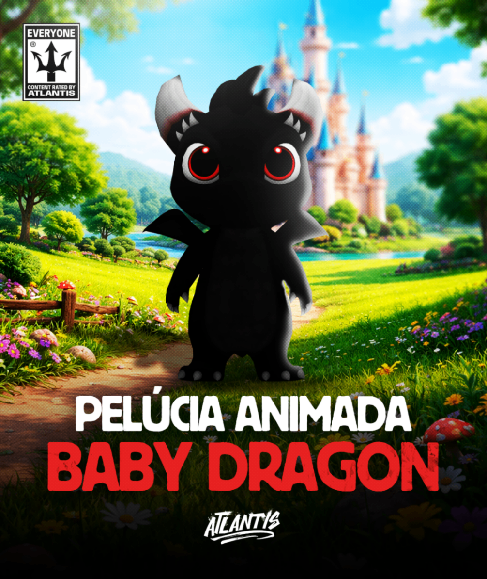 Baby Dragon Preto