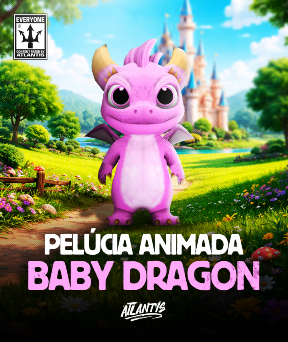 Baby Dragon Rosa