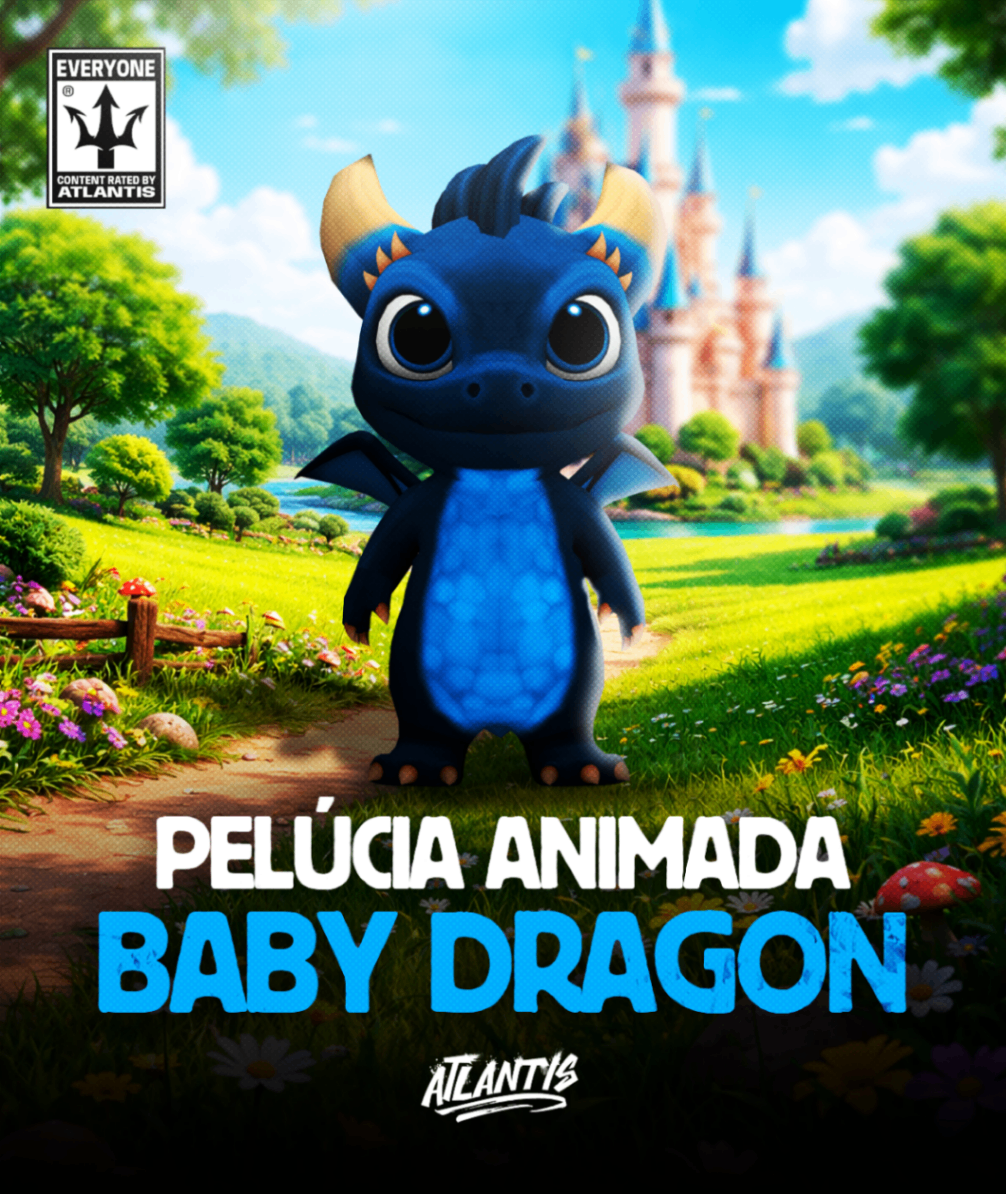 Baby Dragon Azul