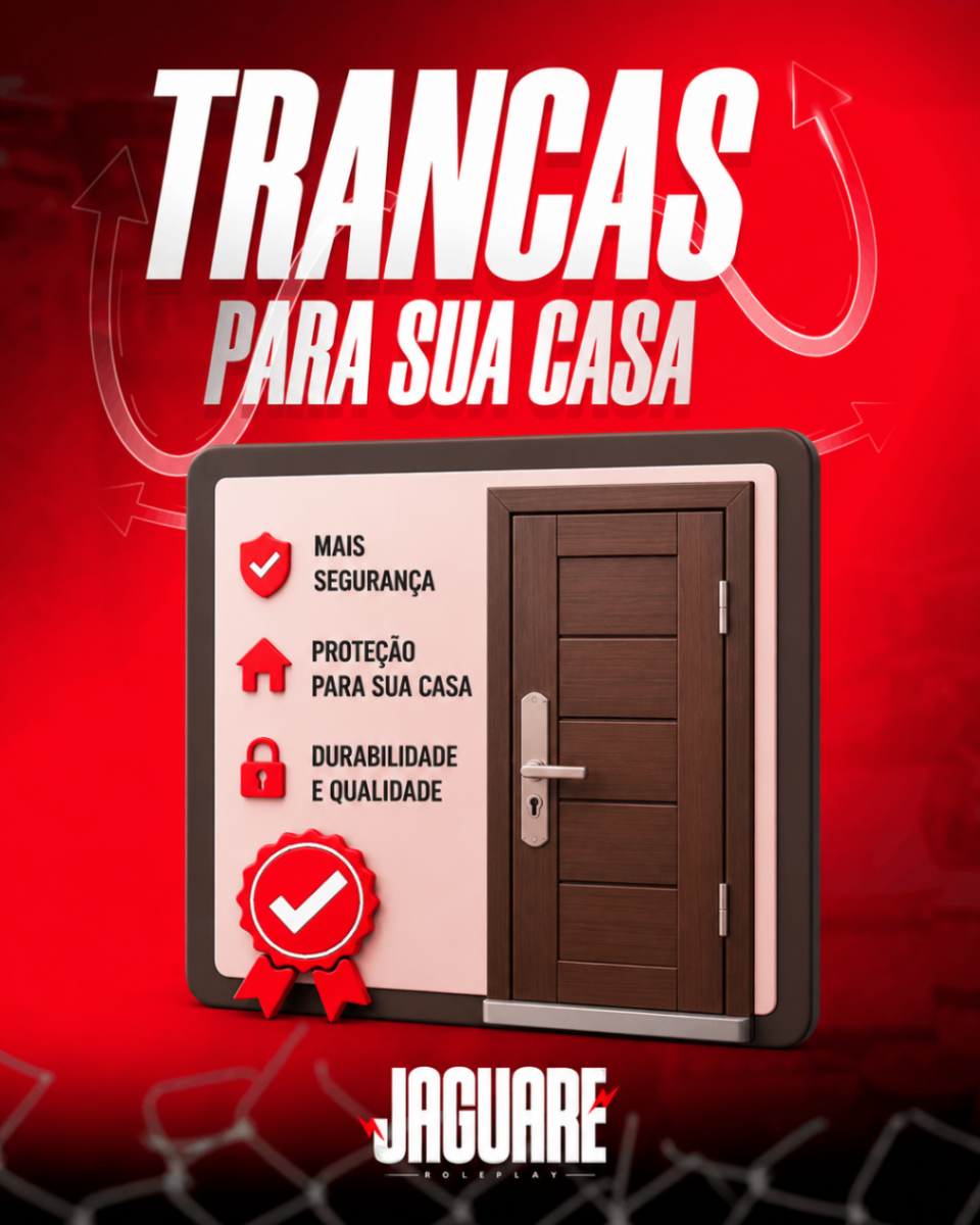 TRANCAS (PORTAS,PORTÕES)